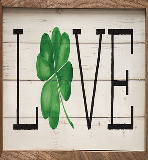 Love Clover Whitewash